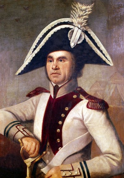 Franse officier gedood in 1793 tijdens de oorlogen van de Vendée ten tijde van de Franse Revolutie door Unbekannter Künstler