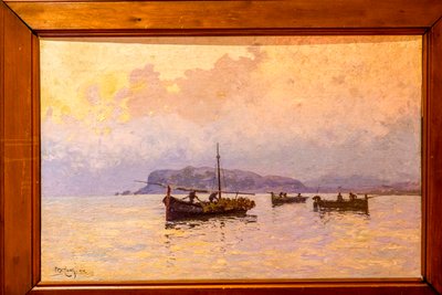 Galleria di Arte Moderna, Palermo, Sicilië, Italië, Michele Catti, Alba door Unbekannter Künstler