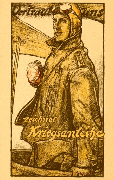 Duitse WW1 Oorlogsbonds Poster door Unbekannter Künstler