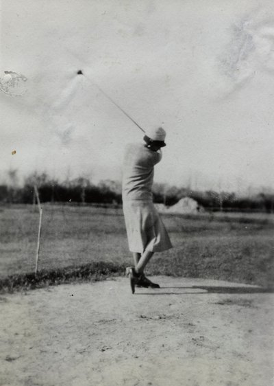 Golfer door Unbekannter Künstler