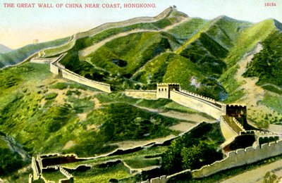 Grote Muur van China door Unbekannter Künstler