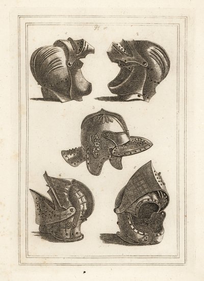 Helm van John de Courcy, Graaf van Ulster 1,2, Oliver Cromwell
