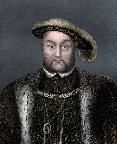 Hendrik VIII door Unbekannter Künstler