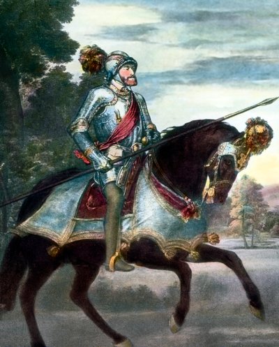Heilige Roomse keizer Karel V door Unbekannter Künstler