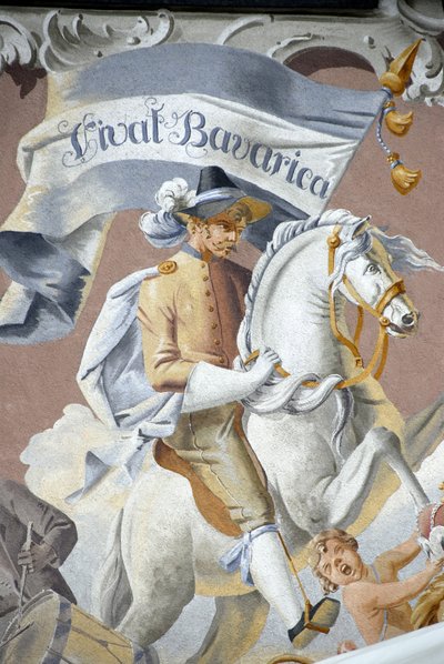Ruiter, Fresco, Beieren, Duitsland door Unbekannter Künstler
