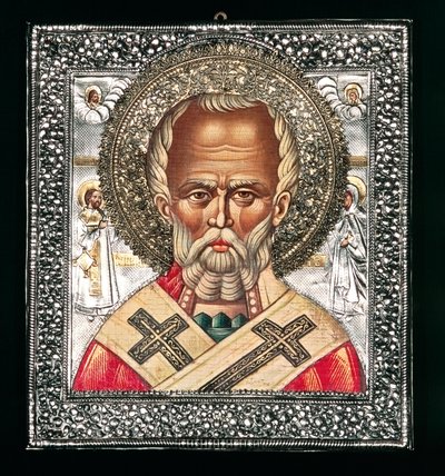 Icoon van Sint Nicolaas door Benjamin Baud