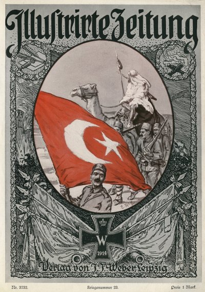Illustrirte Zeitung: voorpagina, 7 januari 1915 door Unbekannter Künstler