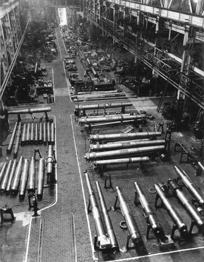 Binnen 5 Shop, Elswick Works, Newcastle upon Tyne door Unbekannter Künstler