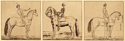 Instructies over de houding te paard door Unbekannter Künstler