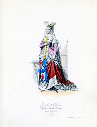 Jacqueline de la Grange door Lancelot Volders
