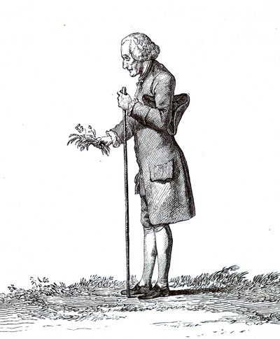 Jean-Jacques Rousseau door Unbekannt