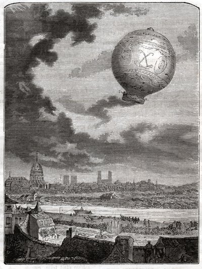 Jean Francois Pilatre de Rozier door Unbekannter Künstler