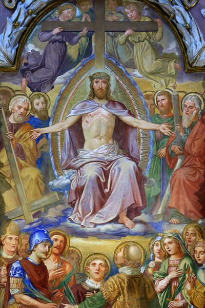 Jezus Christus in Majesteit. Abdij van Klosterneuburg, Wenen, Oostenrijk door Unbekannt