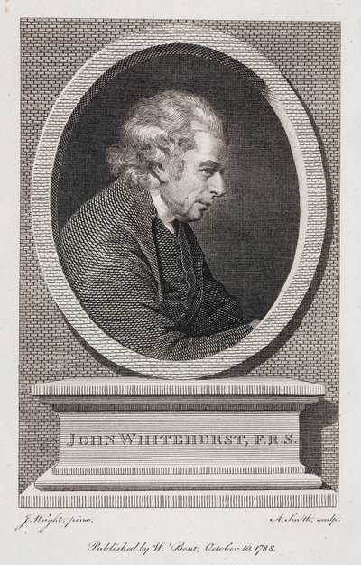 John Whitehurst, Engelse horlogemaker, ca. 1783 door Unbekannt