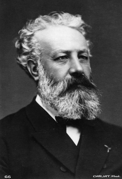 Portret van Jules Verne door Unbekannter Künstler