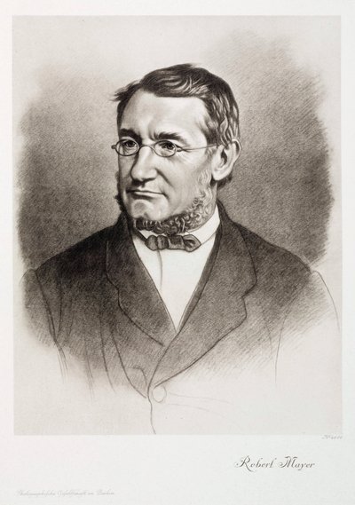 Julius Robert von Mayer, Duitse natuurkundige, ca. 1870s door Unbekannt
