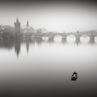 Karlův most, Studie 2, Praag, Tsjechië, 2015 door Leopold Blonder