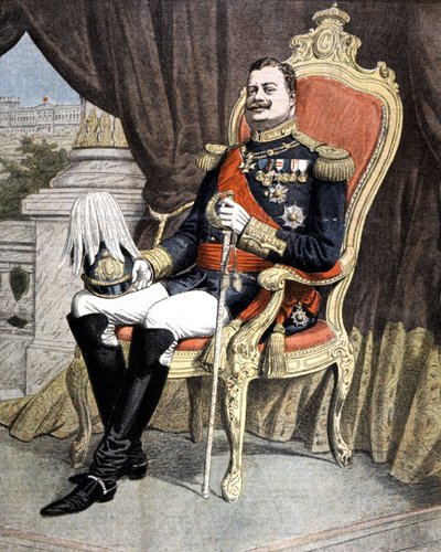Koning van Portugal Don Carlos I door Unbekannter Künstler
