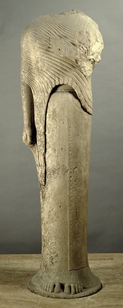 Kore-figuur gewijd door Cheramyes, uit het Heiligdom van Hera, Samos door Unbekannt