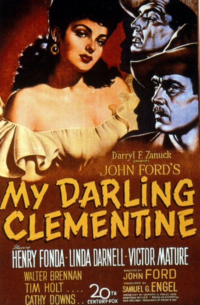 De helse achtervolging (My Darling Clementine) van John Ford met Henry Fonda, Linda Darnell 1946 door Unbekannt