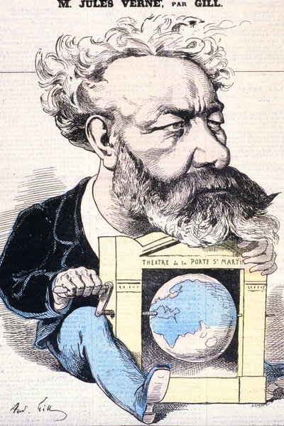 Loire Atlantique N* 183 - Nantes - Musée Jules Verne - Cartoon door Gill door Unbekannt
