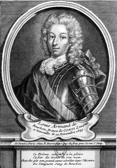Louis Armand II, Prins van Conti - Louis-Armand de Bourbon-Conti (1695-1727) - Louis Armand de Bourbon, Prins van Conti (geboren 1695 in Versailles) door William M. Timlin