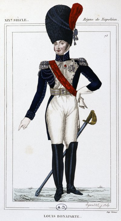 Louis Bonaparte door Unbekannter Künstler
