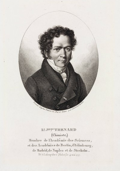 Louis Jacques Thenard, Franse chemicus door Unbekannt