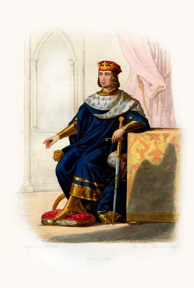 Lodewijk XII van Frankrijk door Unbekannter Künstler