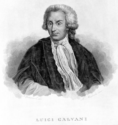 Luigi Galvani, Italiaanse fysioloog, ca. 1770s door Unbekannt