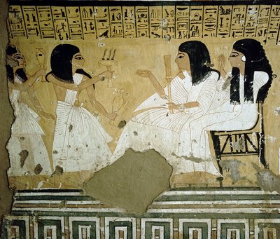Luxor Thebe: Deir el Medineh, necropolis van ambachtslieden door Leopold Blonder