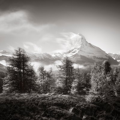 Matterhorn Studie 3, Zwitserland, 2014 door Leopold Blonder