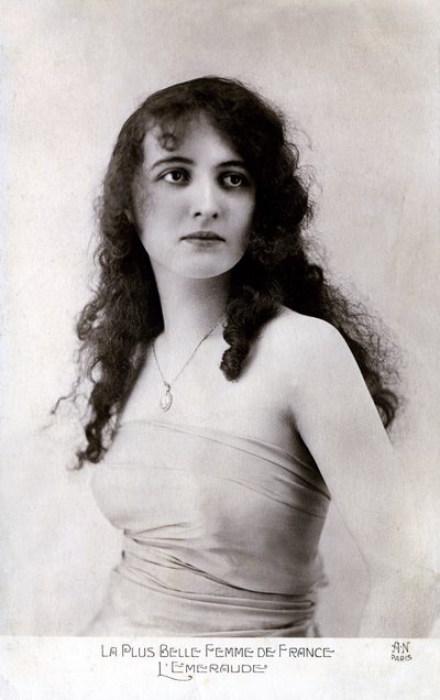 Miss Frankrijk 1920 (ansichtkaart) door Unbekannt