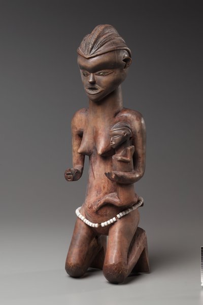 Moeder-en-kind figuur, eind 1800-begin 1900 door Unbekannt