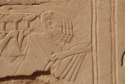 Meerdere Hoofden, Karnak, Luxor, Egypte (foto) door Unbekannt