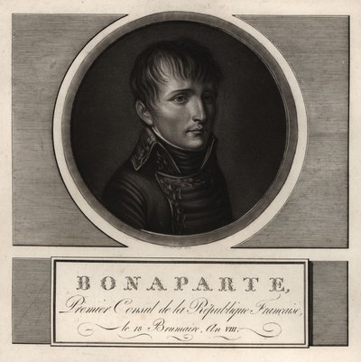 Napoleon Bonaparte, Eerste Consul van de Franse Republiek, An VIII door Unbekannt