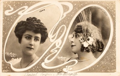 Oude ansichtkaart/Leka/Mariette Sully (1874-1940)/Actrice door William M. Timlin
