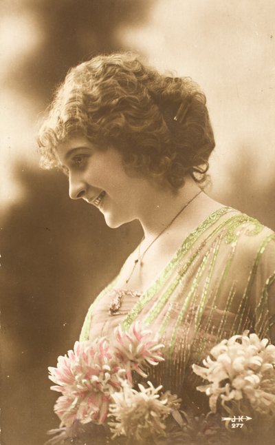 Vrouw Belle Époque door William M. Timlin