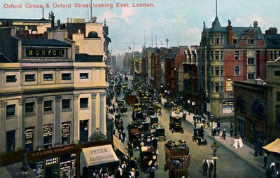 Oxford Circus en Oxford door Unbekannter Künstler