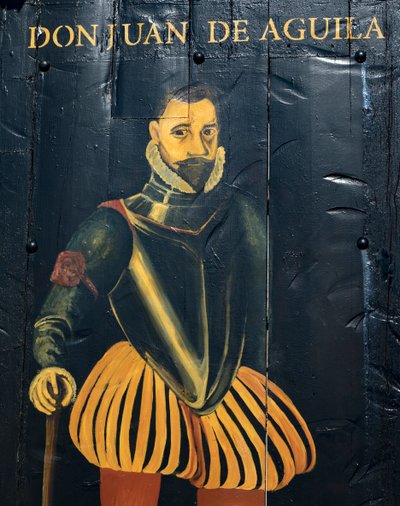Schilderij van Juan del Aguila, buiten de Bulman pub, Summercove, Kinsale, County Cork, Ierland door Unbekannt