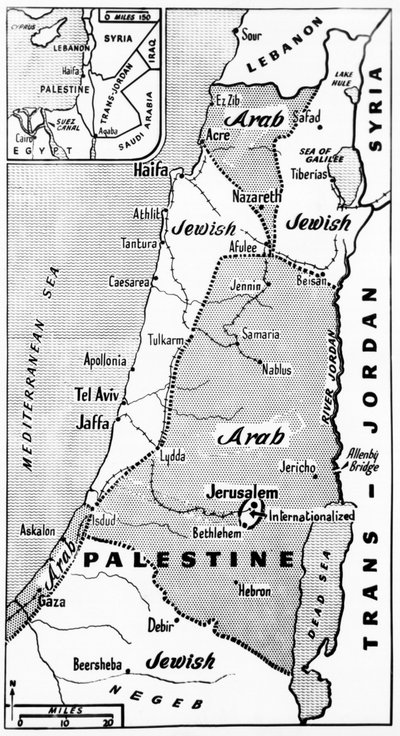 Voorstel voor de staat Palestina door Unbekannt