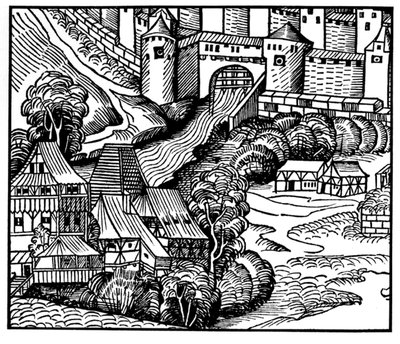 Papiermolen door Unbekannter Künstler