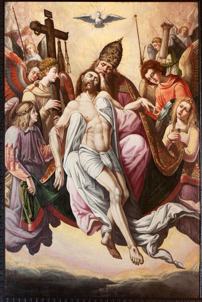 Parochiale kerk Sint-Dionysius van Lede. Interieur. Het koor. Assumptie door Unbekannter Künstler