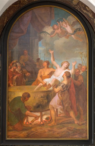 Parochiekerk (Parochiekerk Onze-Lieve-Vrouw). Interieur. door Unbekannter Künstler
