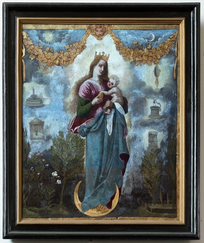 Parochiekerk Sint-Martinus. Onbevlekte Ontvangenis, of Madonna met Kind door Unbekannter Künstler