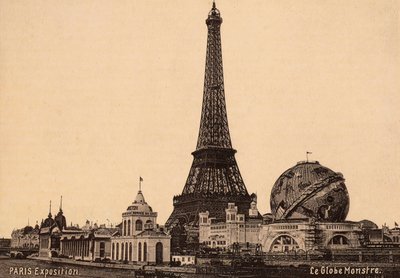 Paviljoens ter gelegenheid van de Wereldtentoonstelling van Parijs in 1900 door Unbekannter Künstler