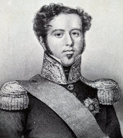 Pedro I van Brazilië door Unbekannt