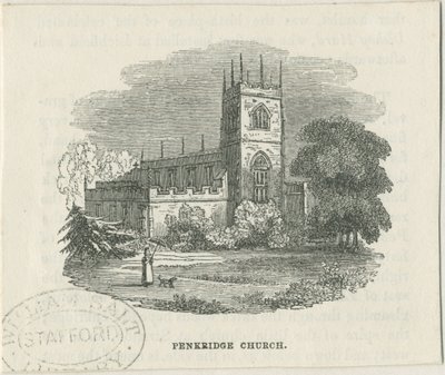 Penkridge Kerk door Unbekannt