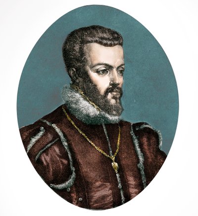 Filips II van Spanje door Unbekannter Künstler