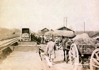 Foto uit een persoonlijk album van een infanterieluitenant tijdens de eerste maanden van de Eerste Wereldoorlog door Unbekannt